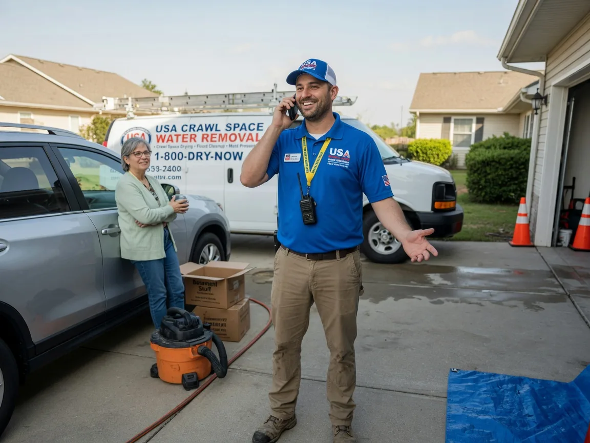 Crawl Space Water Removal Centrahoma, OK FAQs